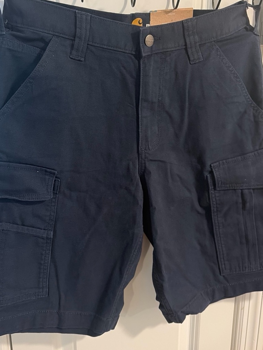 Carhartt Men's Cargo Shorts in Navy Blue